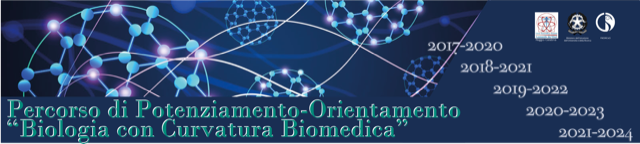 Logo Percorso di potenziamento-orientamento "Biologia con Curvatura Biomedia"